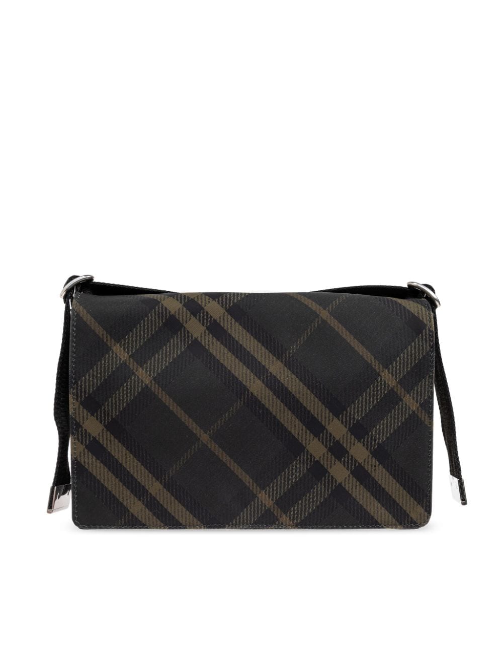 Shop Burberry Trench Messenger Bag In Brown