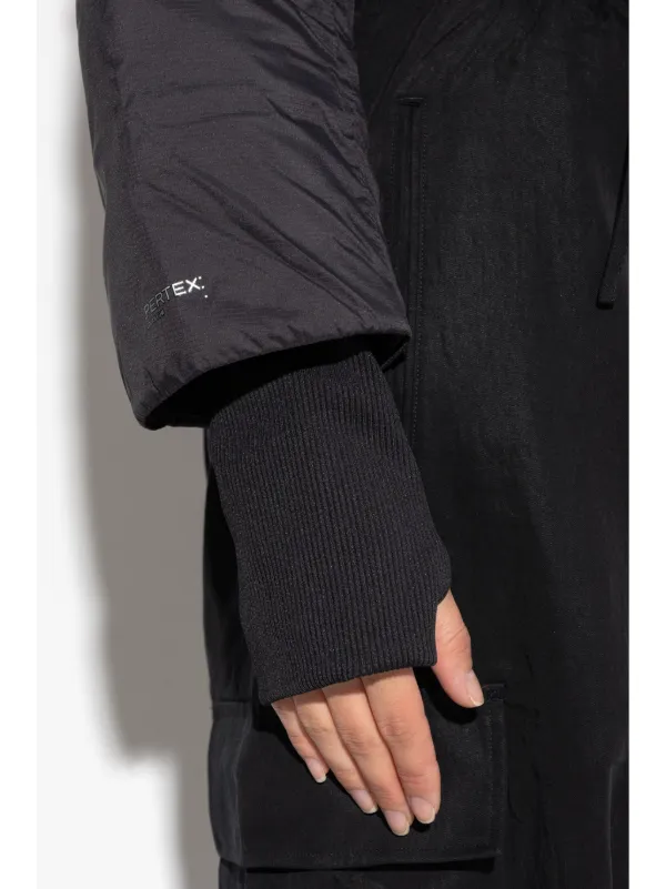 【美品】Y-3 クロップドジャケット ブラック　人気ジャケット Y-3 クロップド パデッドジャケット | ブラック | FARFETCH JP