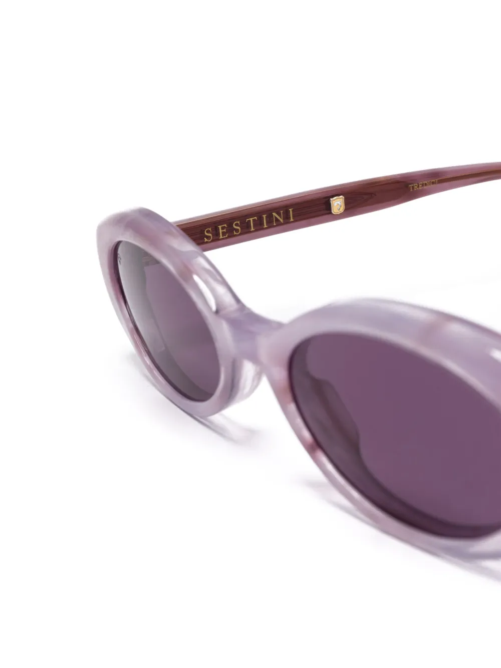 Sestini Eyewear Tredici zonnebril Paars