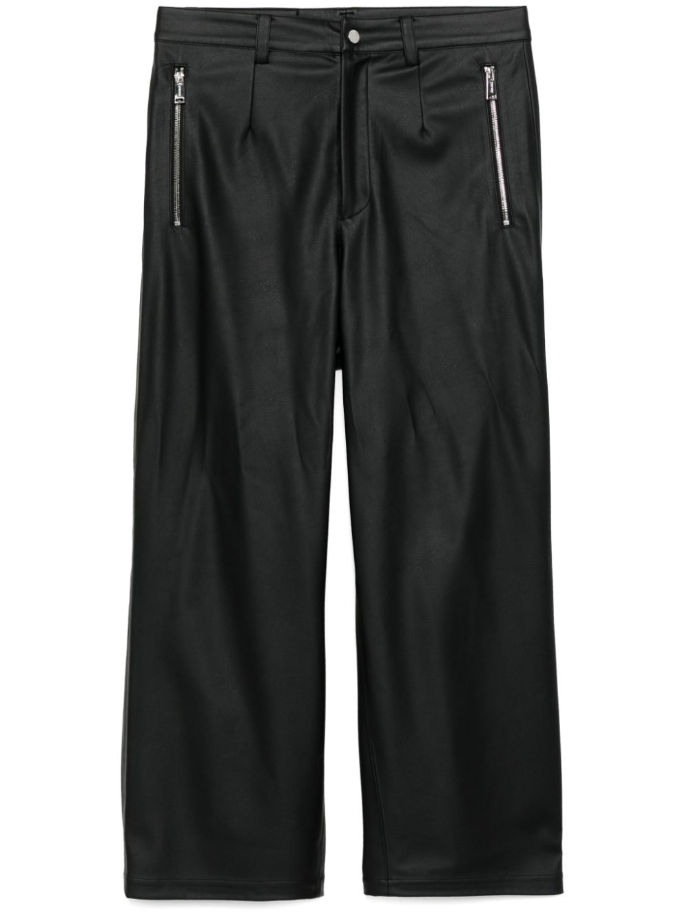 The original 1 faux-leather trousers