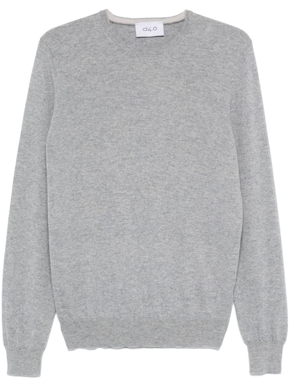 Shop D4.0 Cashmere Sweater In Grey