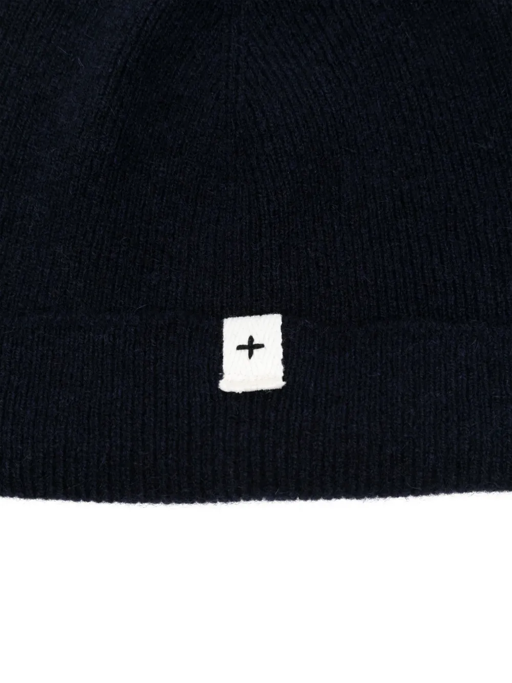 Jil Sander ribbed-knit beanie - Blauw