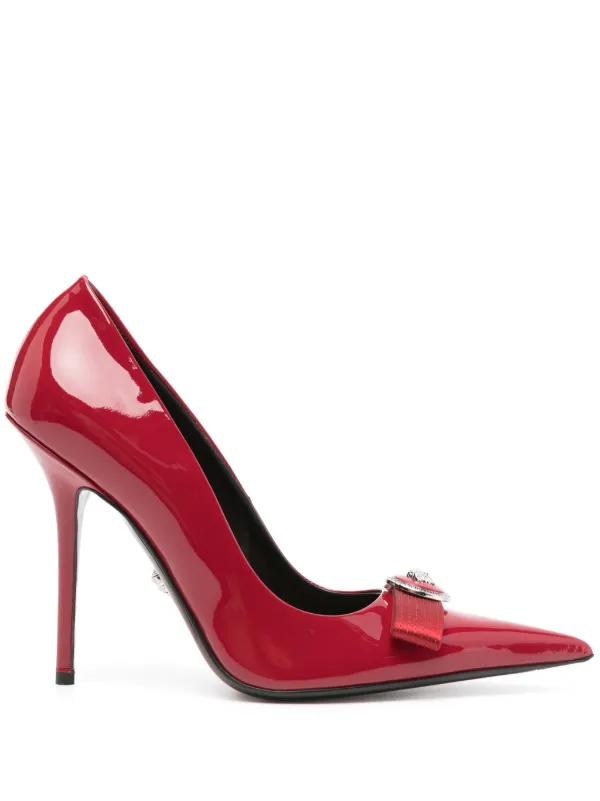 Versace Escarpins Gianni 120 Mm Rouge FARFETCH FR