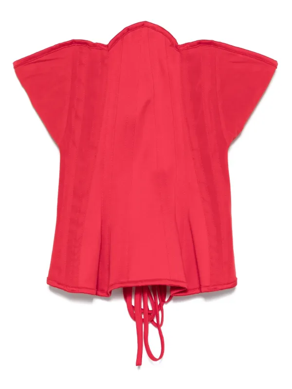 Agent Provocateur Scarlie コルセット | レッド | FARFETCH JP