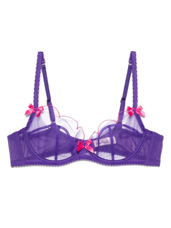 Agent Provocateur Lorna ブラ | パープル | FARFETCH JP