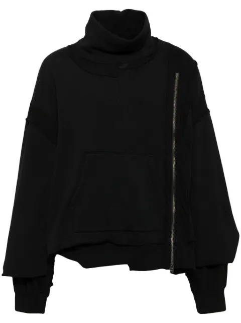 Facetasm patchwork sweatshirt
