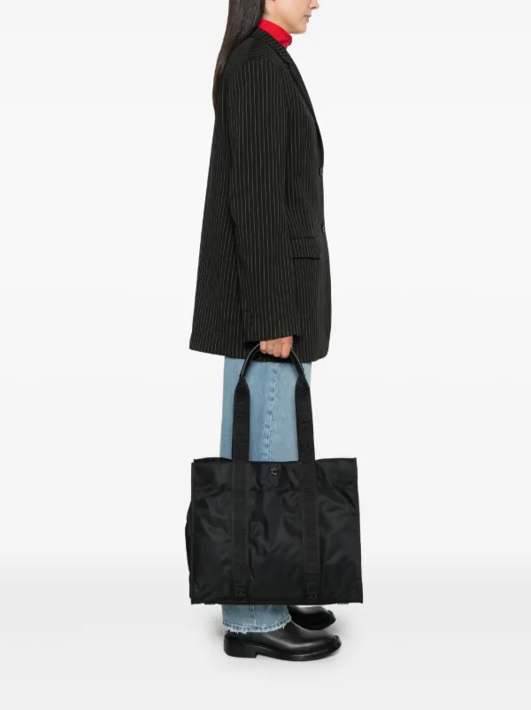 Lauren Ralph Lauren Large Stevie Tote Bag | Black | FARFETCH