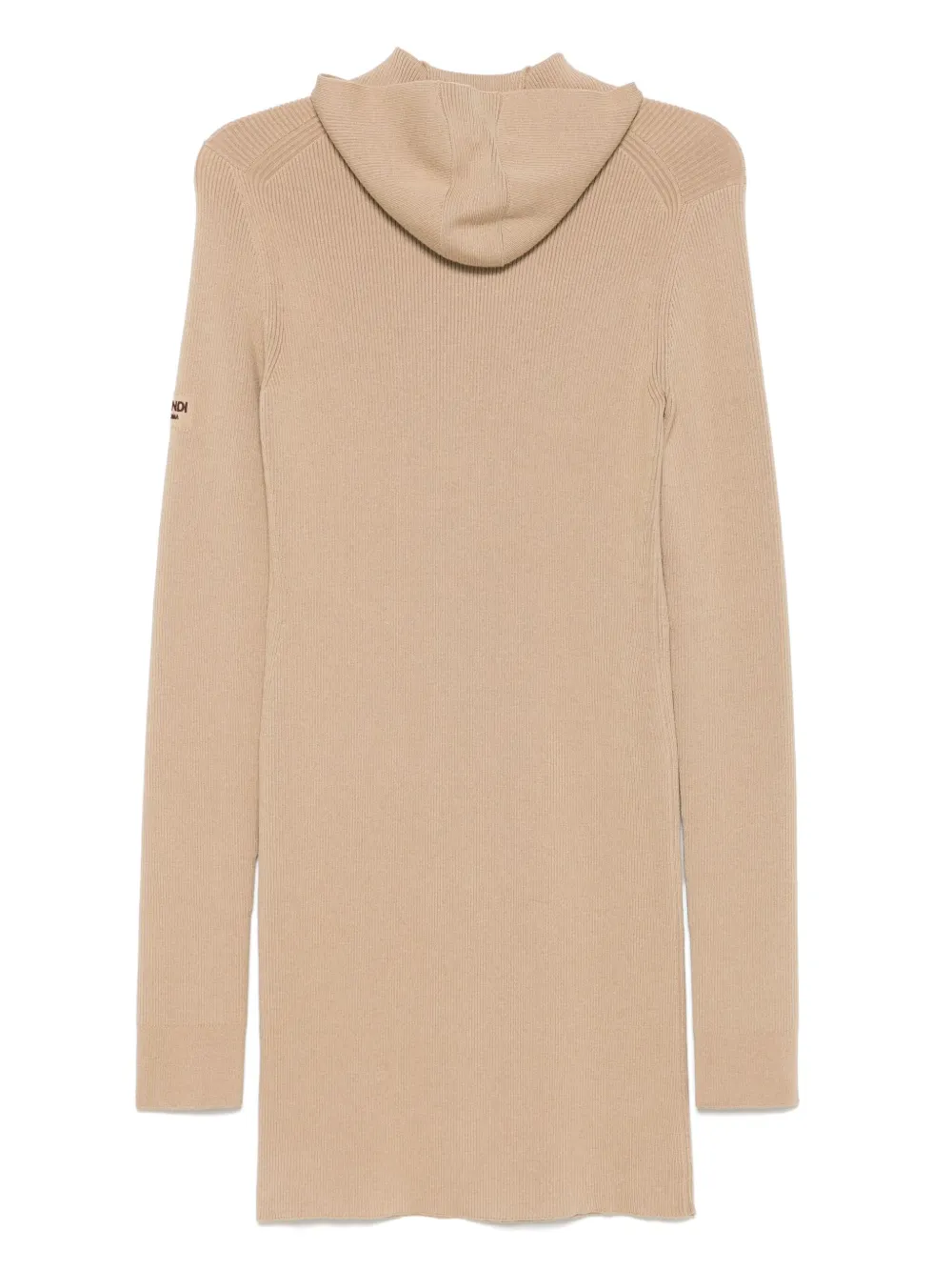 FENDI Jurk met capuchon - Bruin