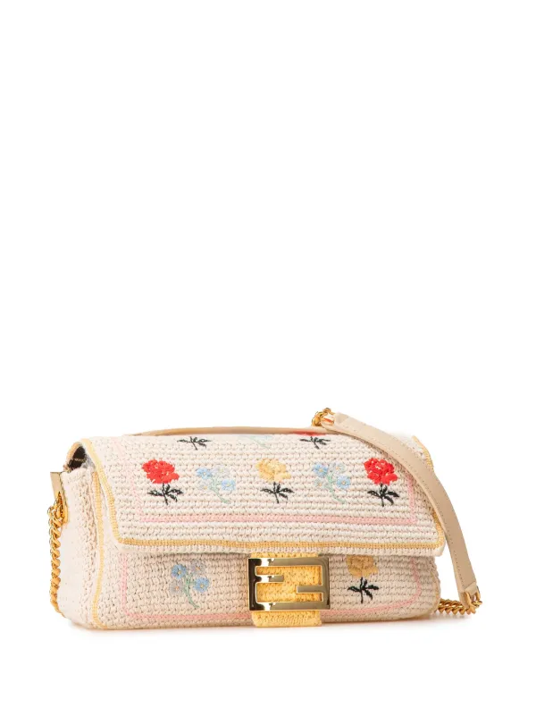 Fendi embroidered bag 2025