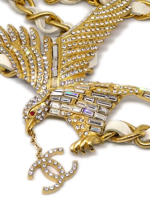 CHANEL Pre-Owned 2001 Chain Belt Gold FARFETCH JO