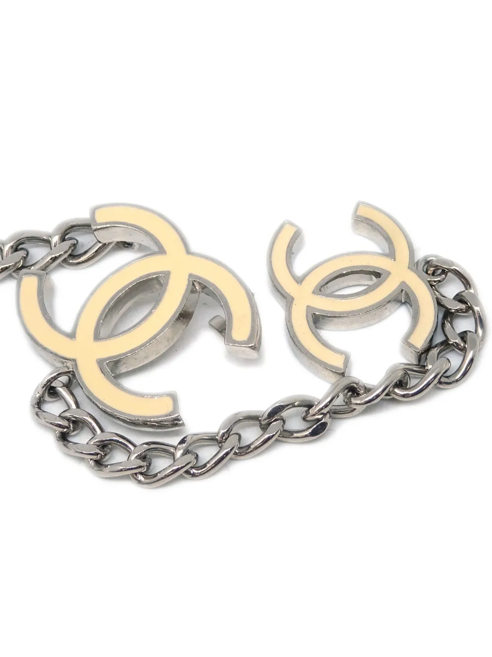 CHANEL Pre-Owned 2005 ketting riem - Zilver