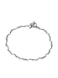 Maria Black Ramen bracelet - Silver