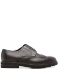 Henderson Baracco laser-cut Oxford shoes - Brown