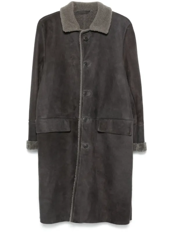 コート Salvatore Santoro Salvatore Santoro スエード コート | グレー | FARFETCH JP