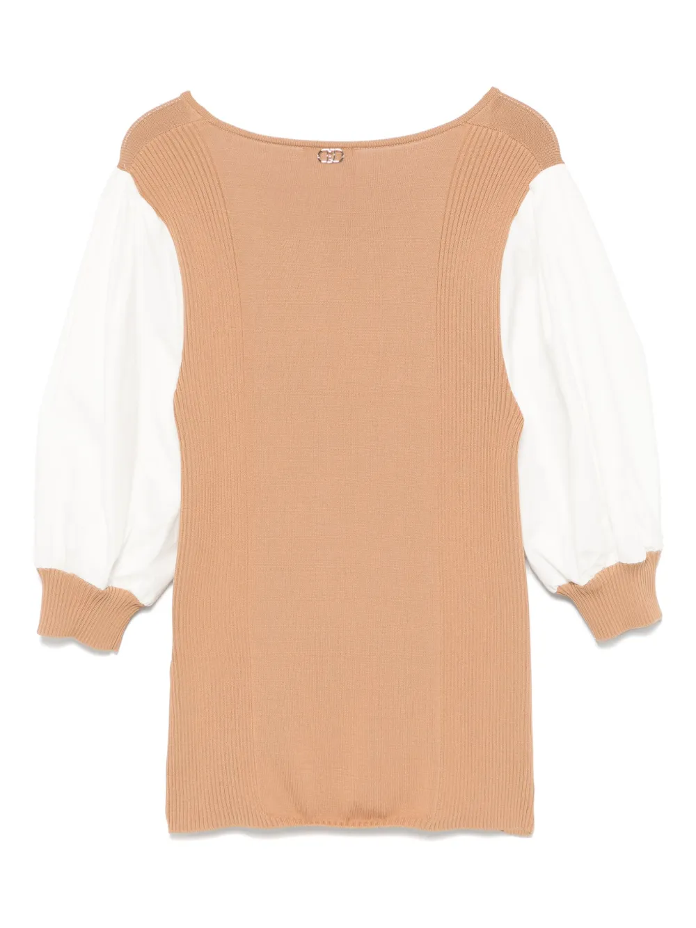 LIU JO V-neck knitted top - Bruin