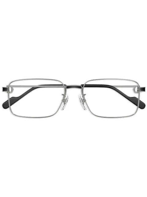 Cartier Eyewear lentes con armazón geométrica