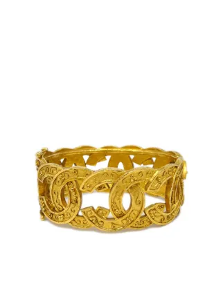 CHANEL Pre-Owned 1996 ブレスレット バングル | ゴールドトーン