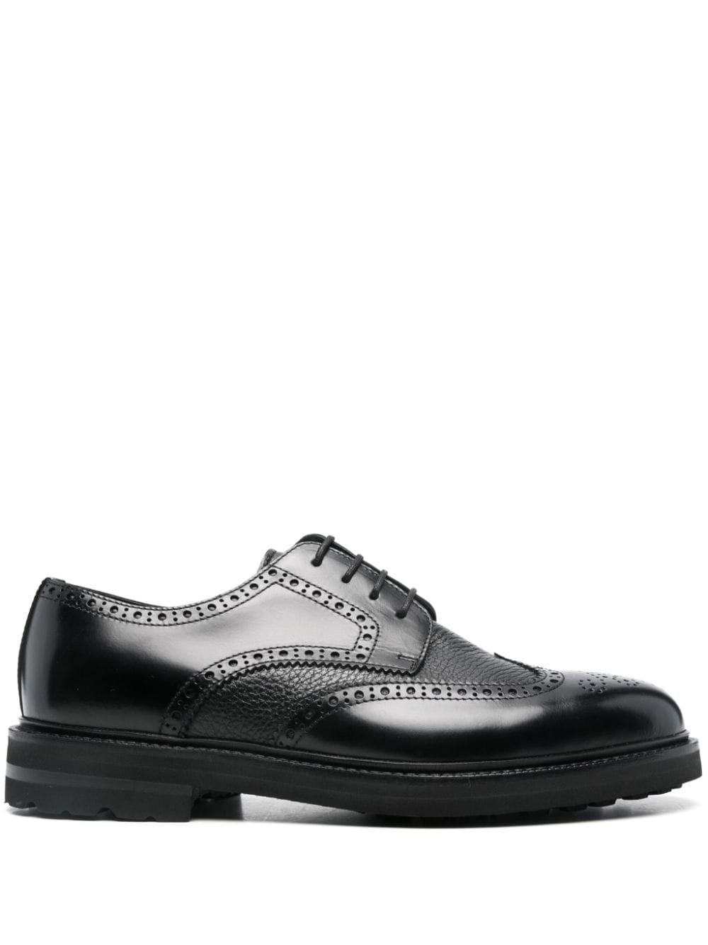 Henderson Baracco Leren brogues Zwart