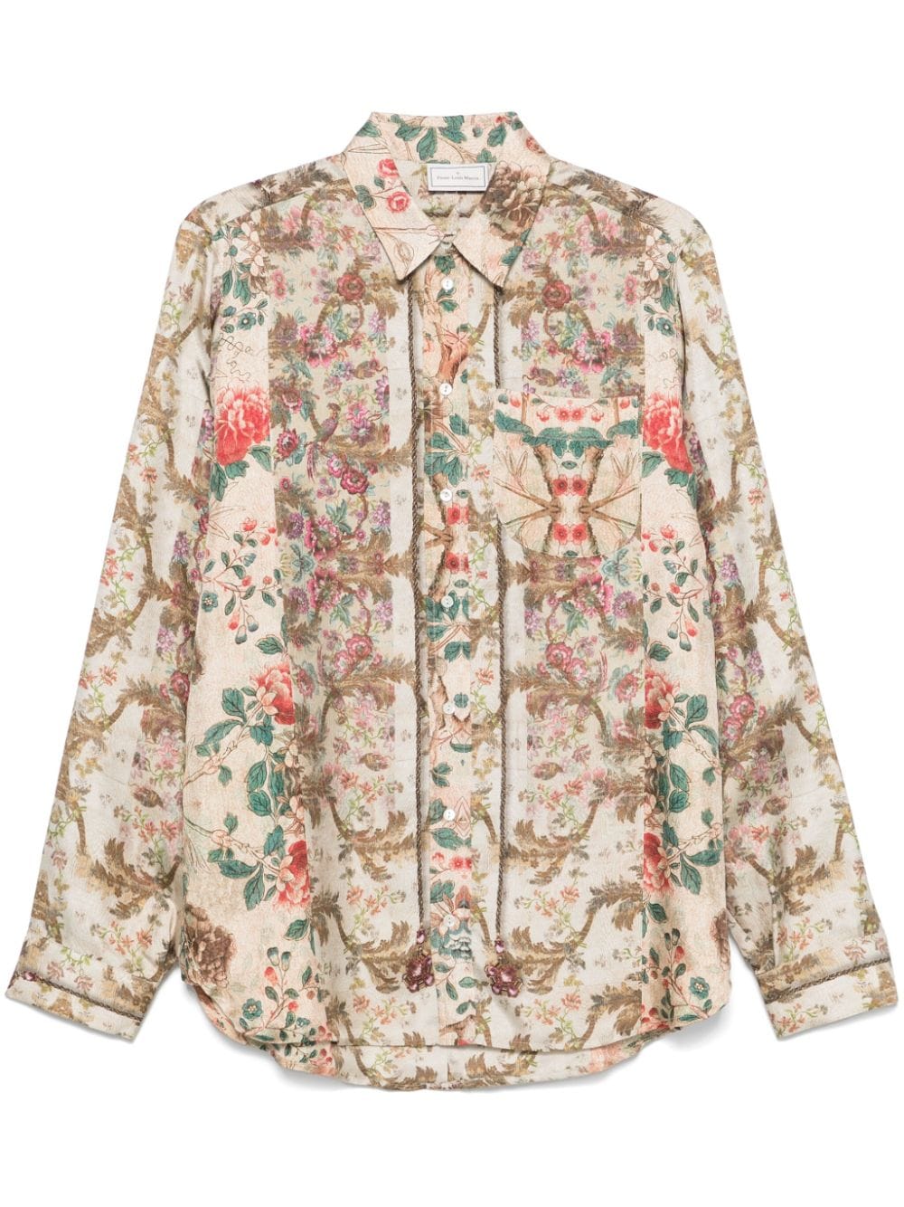 Pierre-Louis Mascia Aloe blouse Beige