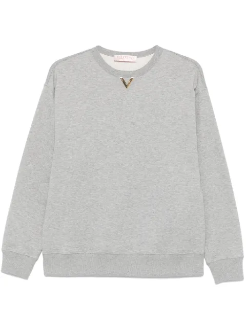 Valentino Garavani سويت شيرت ببروش شعار الماركة V