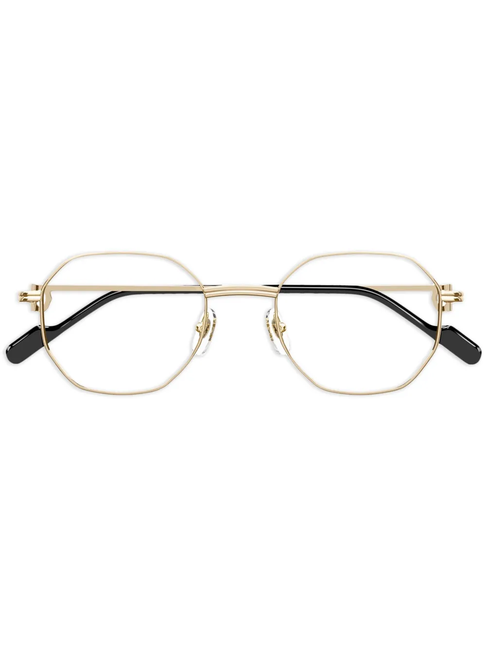 Cartier Eyewear Occhiali geometrici - Oro