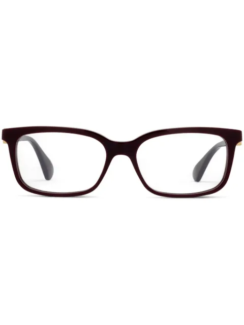 Cartier Eyewear logo-plaque glasses 