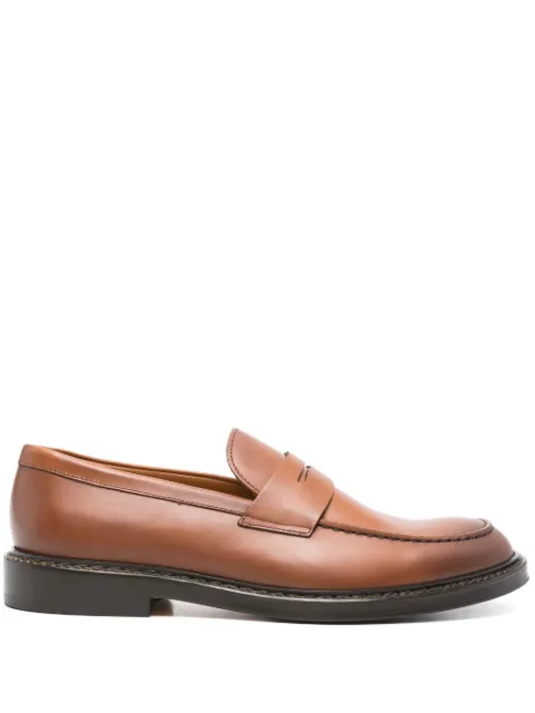 Doucal's leather loafers