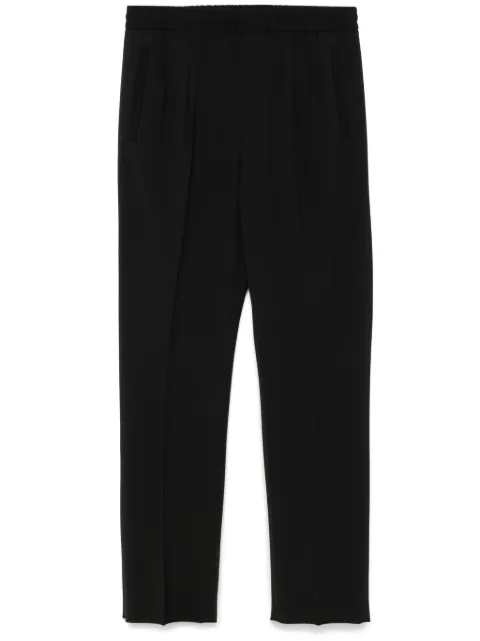 Zegna pleat-detail tapered trousers