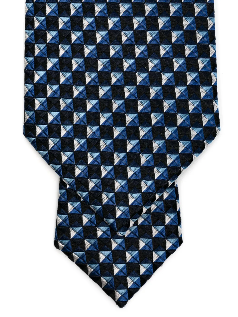Zegna Zijden stropdas - Blauw