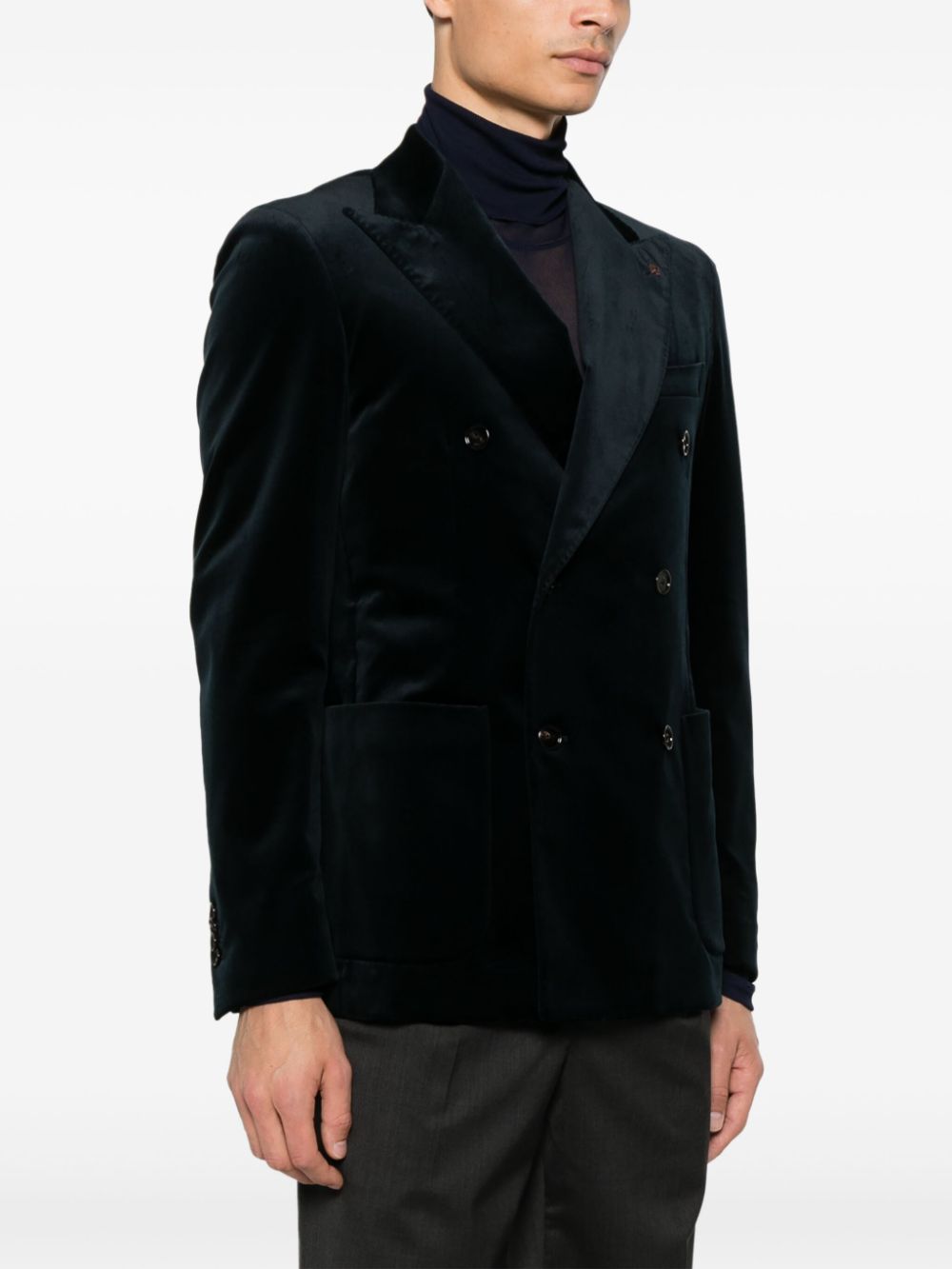 Tagliatore velvet blazer Men