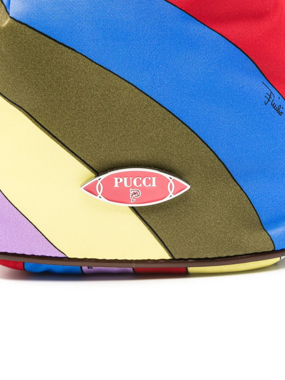 PUCCI Yummy bucket-tas Rood