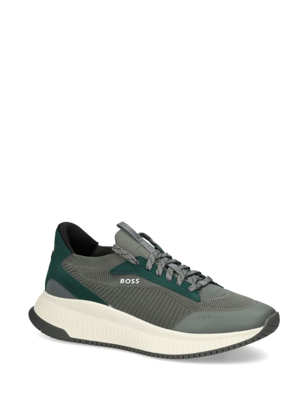 BOSS Evo Slon low-top sneakers - Groen