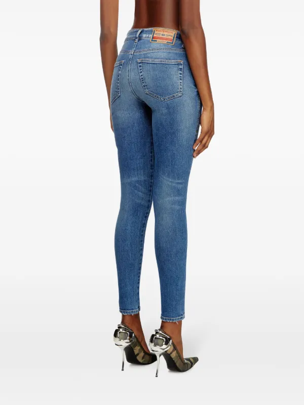 Diesel 2017 Slandy Super Skinny Jeans | Blue | FARFETCH