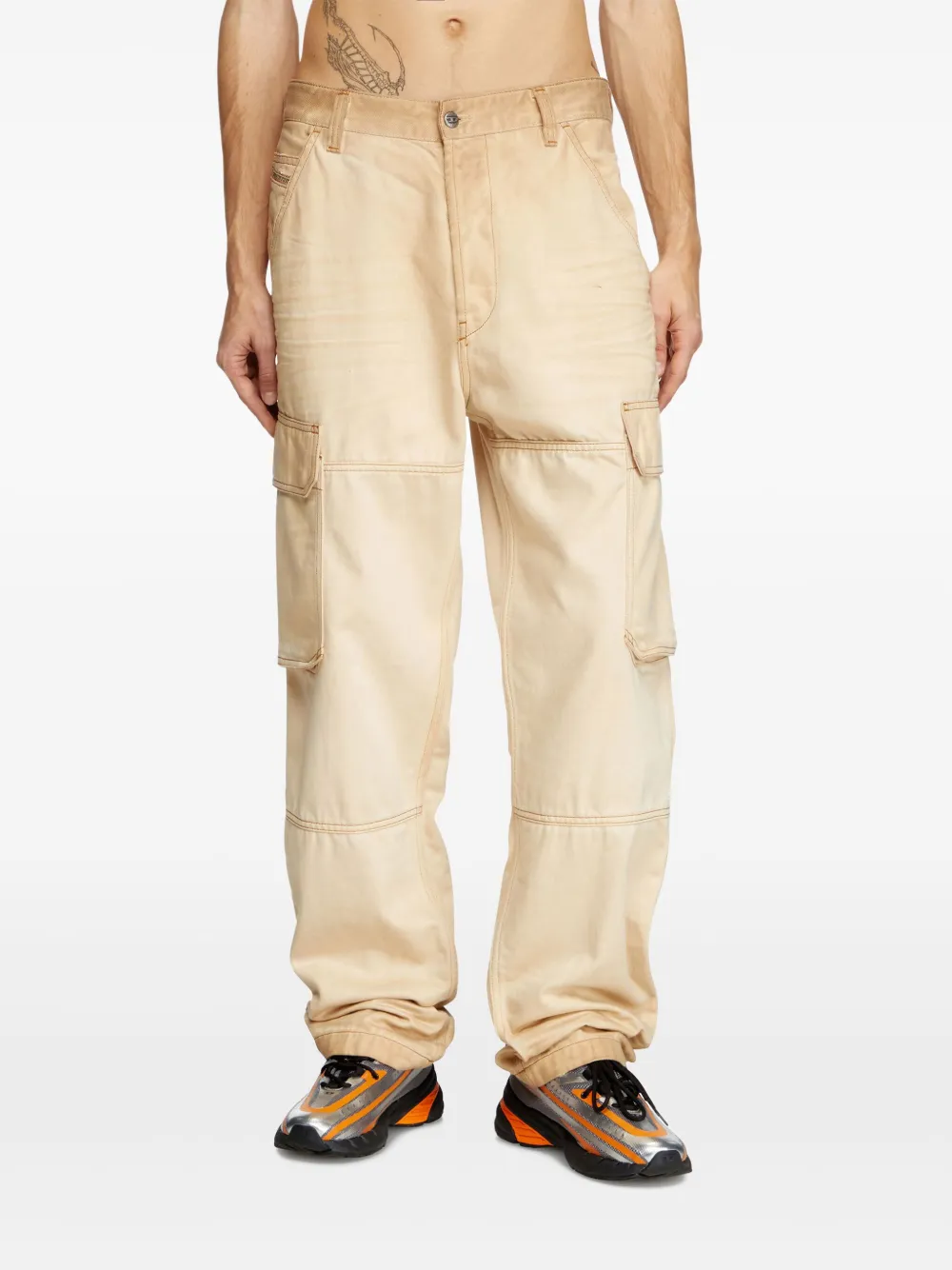 Diesel Regular Jeans In Neutrals