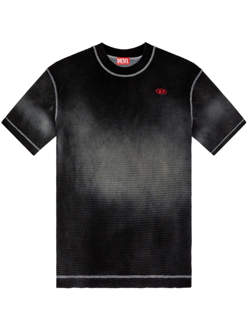 Diesel S-Wafycol T-shirt Zwart