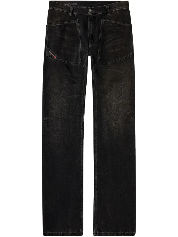 Diesel D-Zeta ジーンズ | ブラック | FARFETCH JP