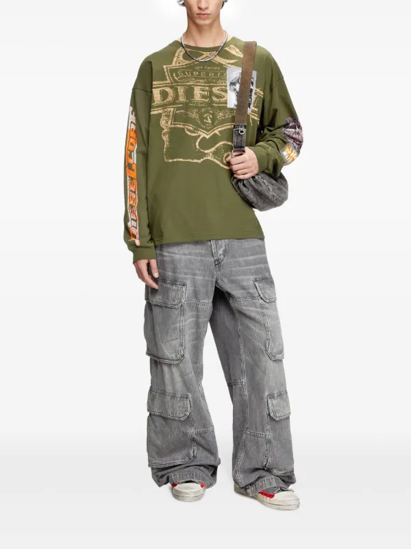 【DIESEL】T-BOXT-SLITS-R8 半袖 Tシャツ Diesel T-shirt T-BOXT-SLITS-R8 | Men's Clothing | Vitkac