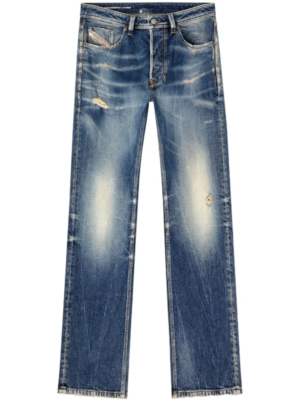 Diesel 1985 Larkee 007Y6 ストレートジーンズ | ブルー Diesel 1985 Larkee 007Y6 ストレートジーンズ | ブルー