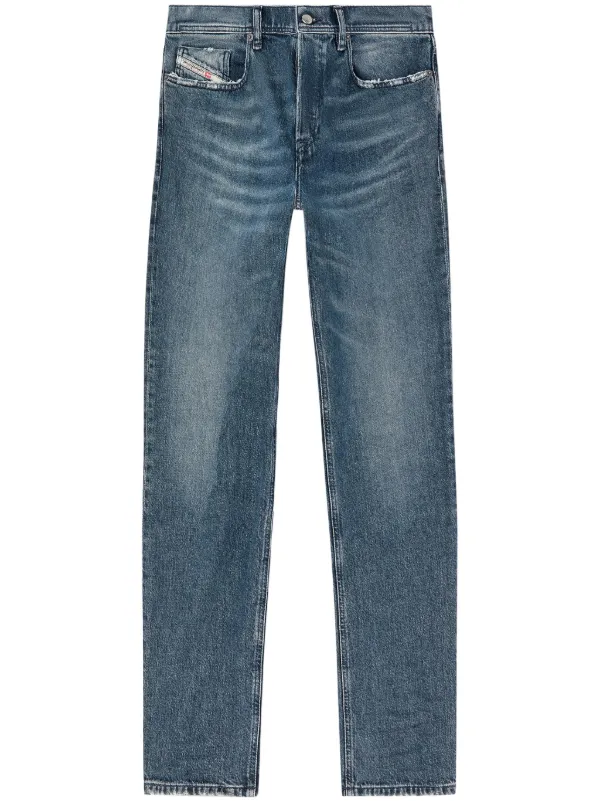 DIESEL ワイドデニム　23インチ Diesel 2023 D-Finitive 007Y7 ジーンズ | ブルー | FARFETCH JP