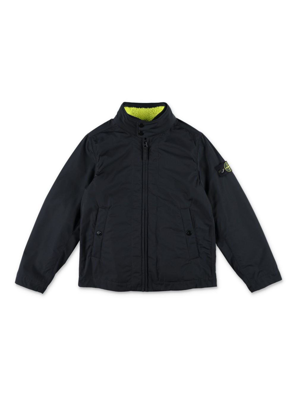 Stone Island Junior removable-lining jacket - Black