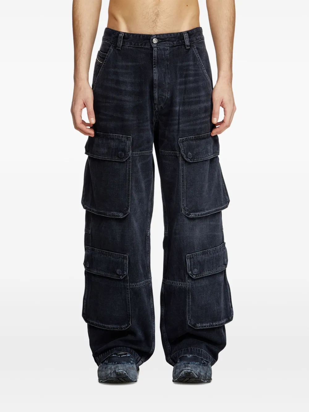 Diesel D-Touch jeans Zwart