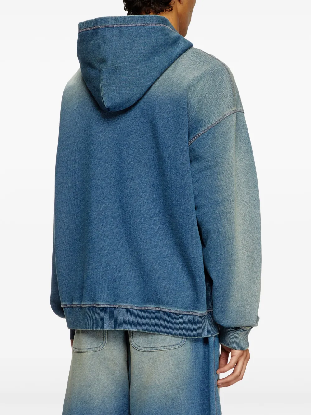 Diesel S-Boxt-Hood-R6 hoodie Blauw