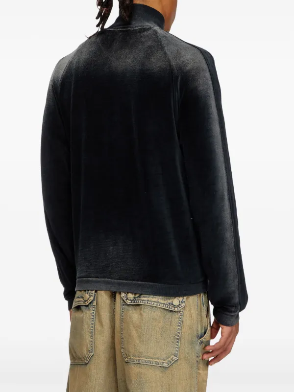 Diesel S-Olock-Band Sweatshirt | Black | FARFETCH