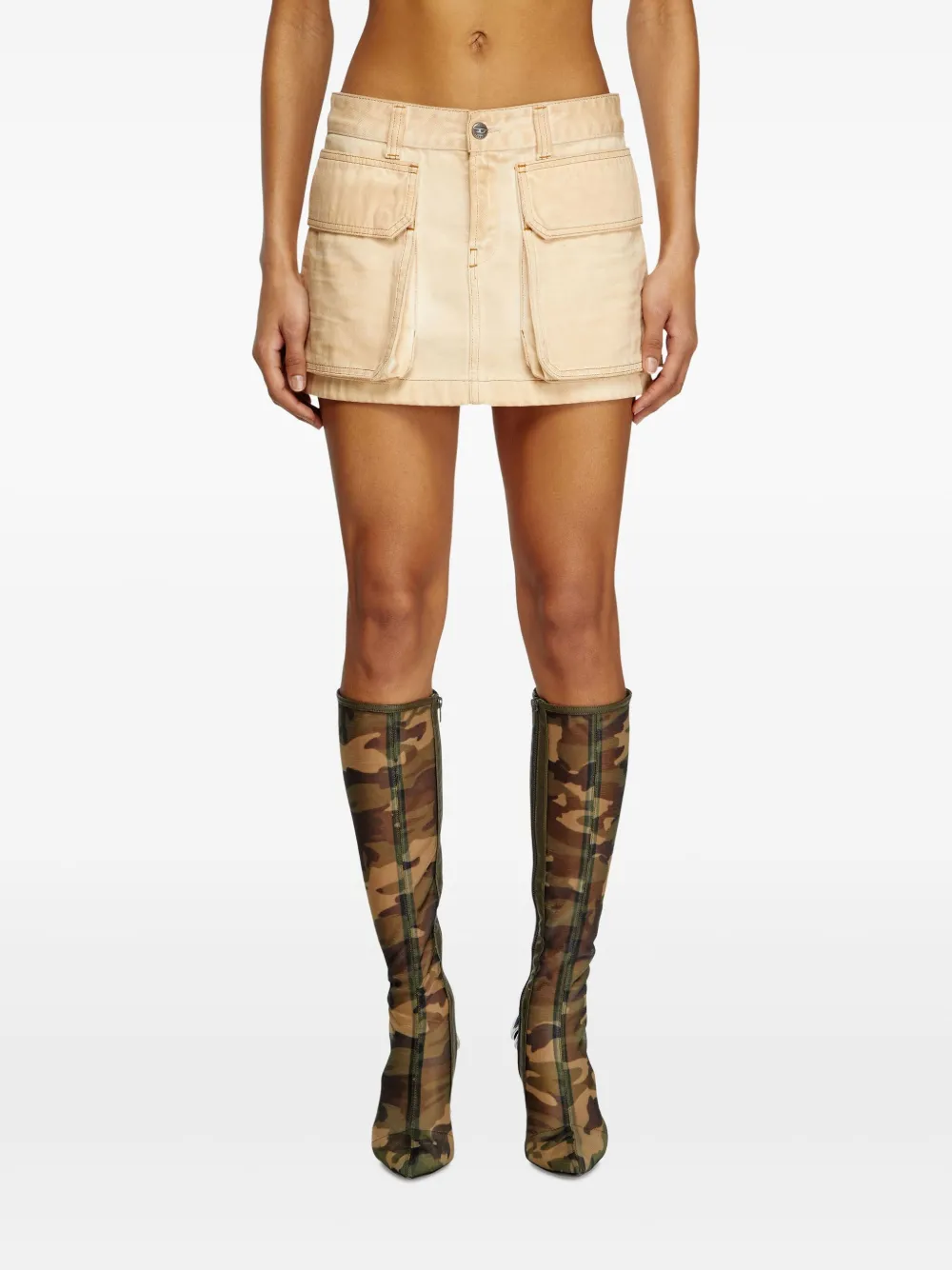 DIESEL DE-TON DENIM SKIRT