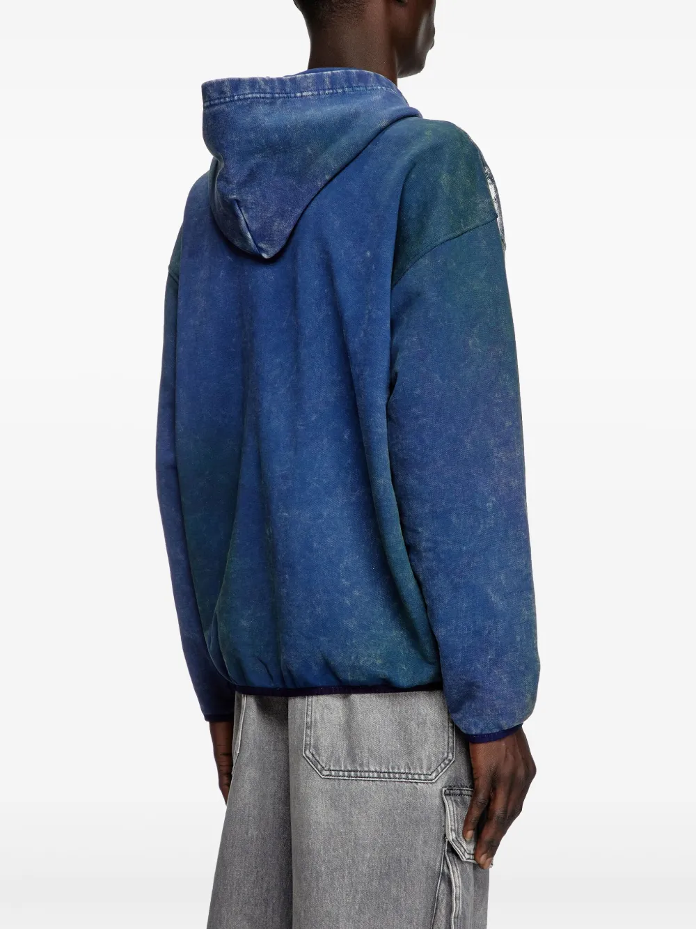 Diesel S-Loxty hoodie Blauw