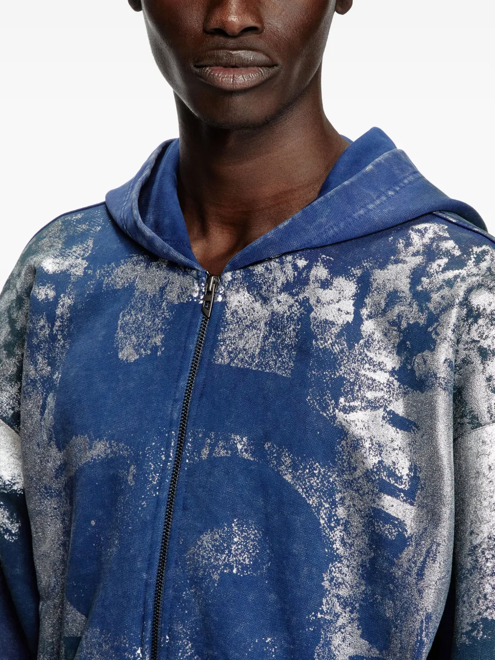 Diesel S-Loxty hoodie Blauw