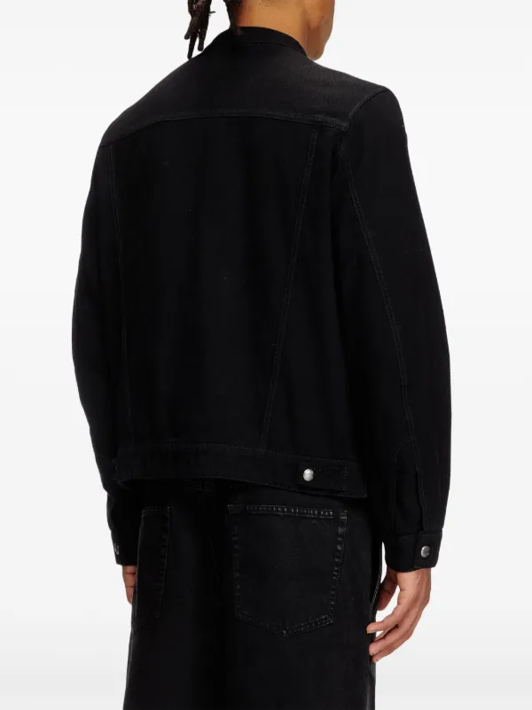DEUXIEME CLASSE - Deuxieme Classe【AMERICANA】ロゴＴ Diesel L-Simz Jacket | Black | FARFETCH RO