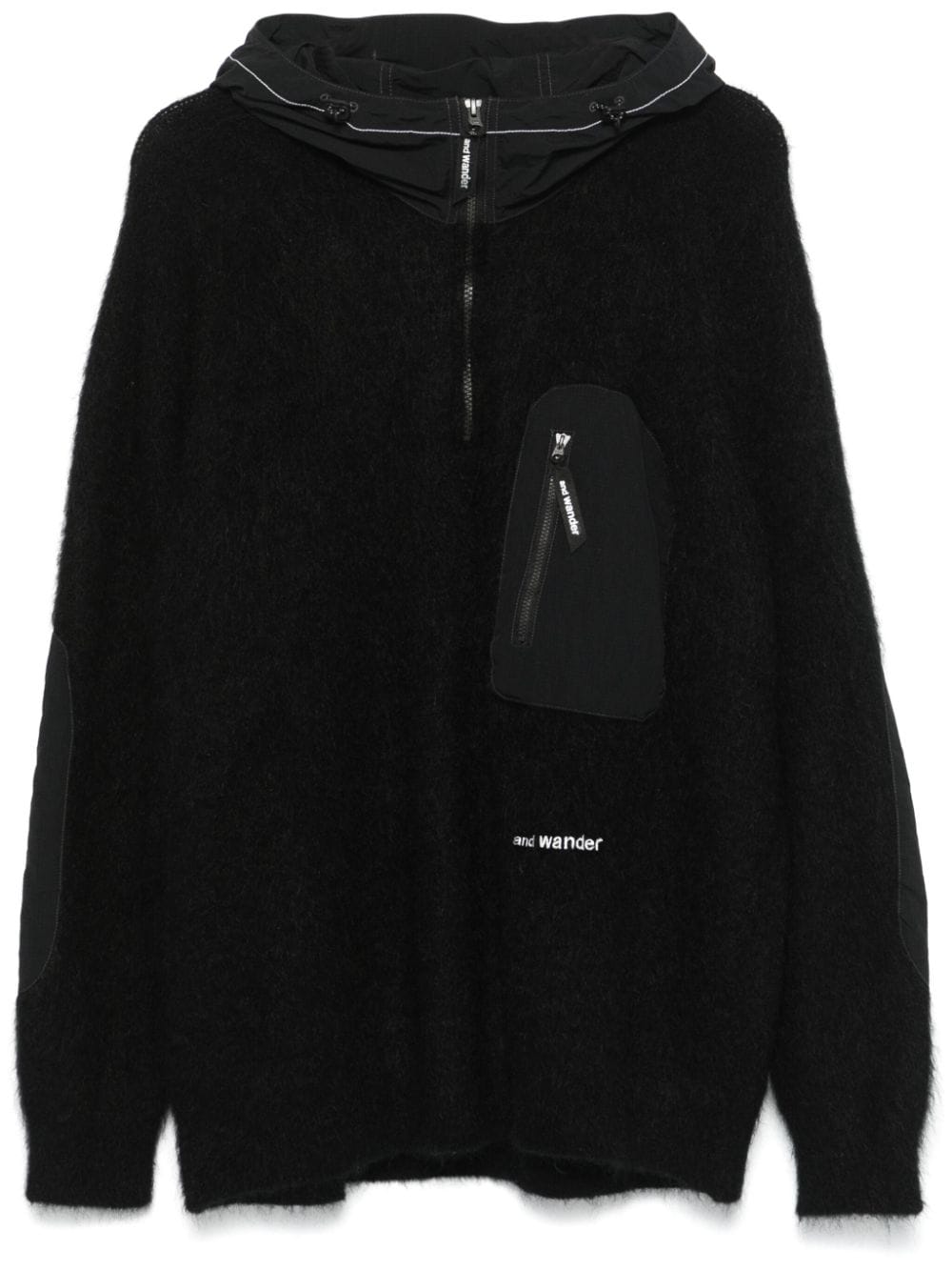 and Wander 59 hoodie - Nero