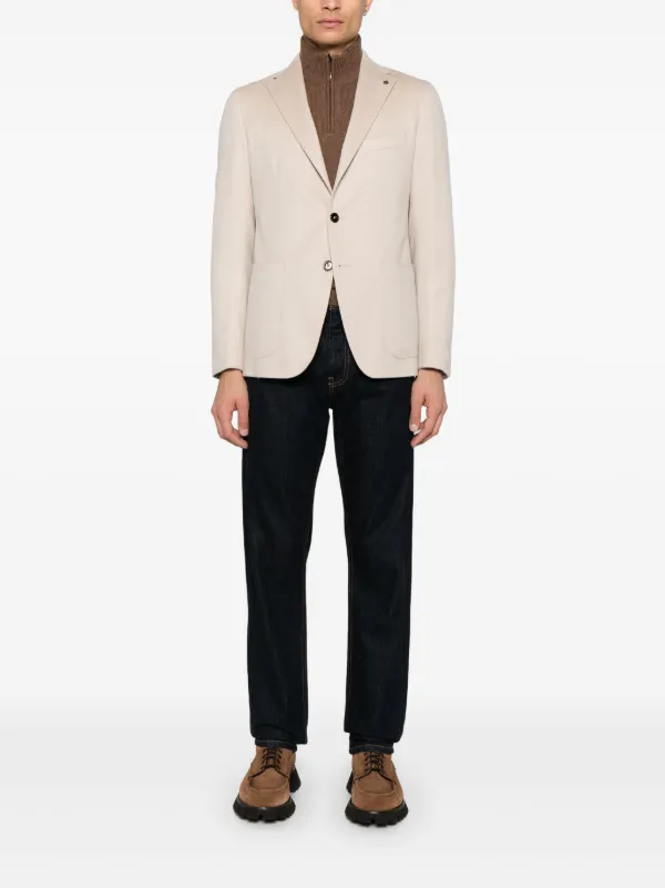 Tagliatore カシミア ジャケット | ニュートラル | FARFETCH JP