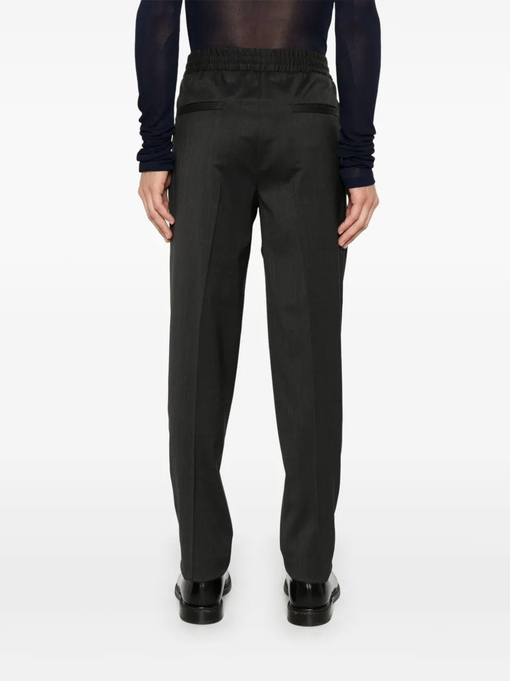 Zegna Broek met geplooid detail Grijs